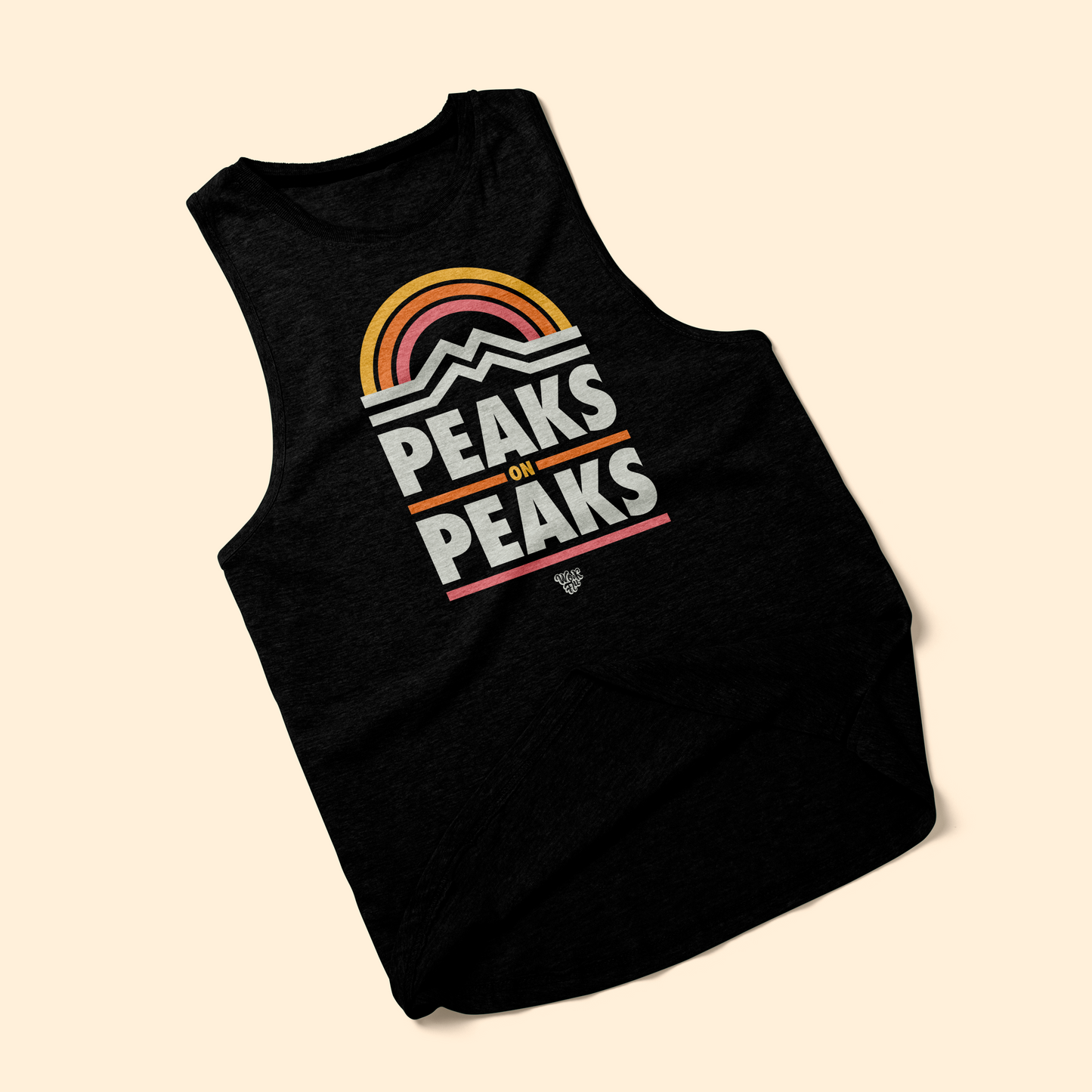 Wookflu®️ Peaks on Peaks women's tank top